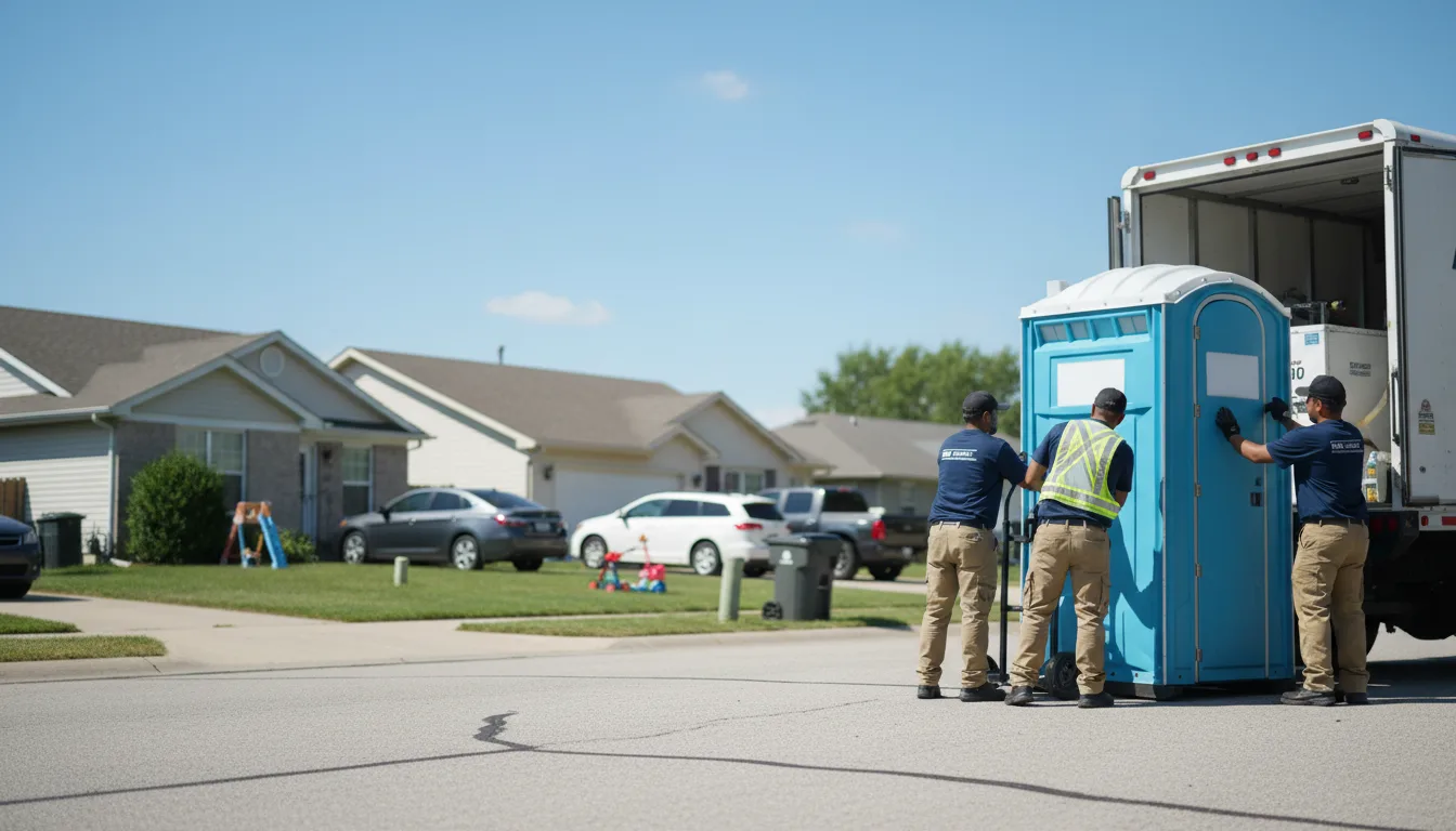 Standard Porta Potty Rentals in Delaware, OK near me